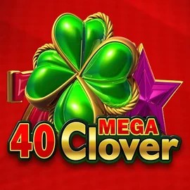 Logo of 40 Mega Clover from Amusnet Interactive at Slotosport Casino