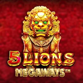5 Lions Megaways game by Pragmatic Play – logo hosted on Slotosport Casino