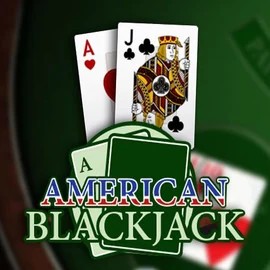 Logo of American Blackjack from Habanero at Slotosport Casino