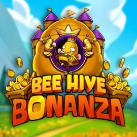 Logo of Bee Hive Bonanza from NetEnt at Slotosport Casino