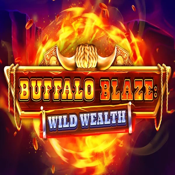 Logo of Buffalo Blaze Wild Wealth from OctoPlay at Slotosport Casino
