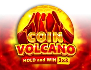 Coin Volcano by 3 Oaks Gaming, showcased at slotosportcasino.uk – game logo