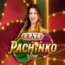 Crazy Pachinko logo by Evolution Slotosport Casino