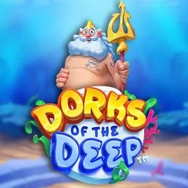 Dorks of the Deep slot logo by Hacksaw Gaming at Slotosport CasinoDorks of the Deep