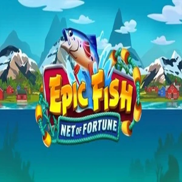 Logo of Epic Fish Net of Fortune from Quickspin at Slotosport Casino