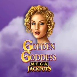 Logo of Golden Goddess Megajackpots from IGT at Slotosport Casino