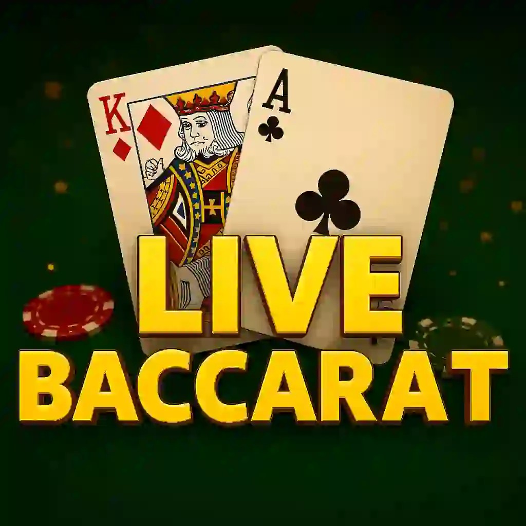 Live Baccarat by Evolution, showcased at slotosportcasino.uk – game logo