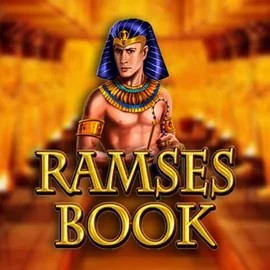 Ramses Book slot logo by Gamomat at Slotosport CasinoRamses Book