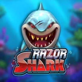 Razor Shark slot logo by Push Gaming at Slotosport CasinoRazor Shark