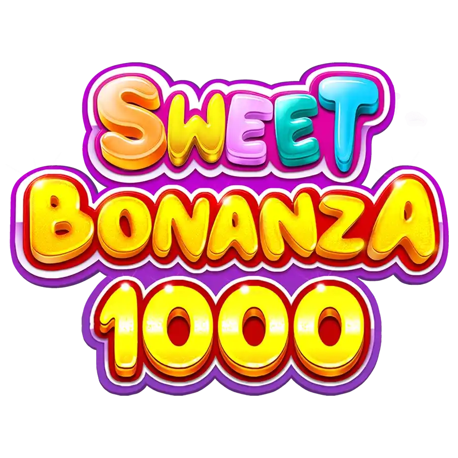 Sweet Bonanza 1000 slot logo by Pragmatic Play at Slotosport CasinoSweet Bonanza 1000